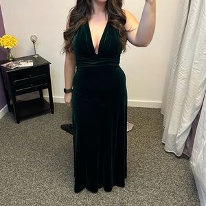 Revelry Velvet Dress- Dylan Petite